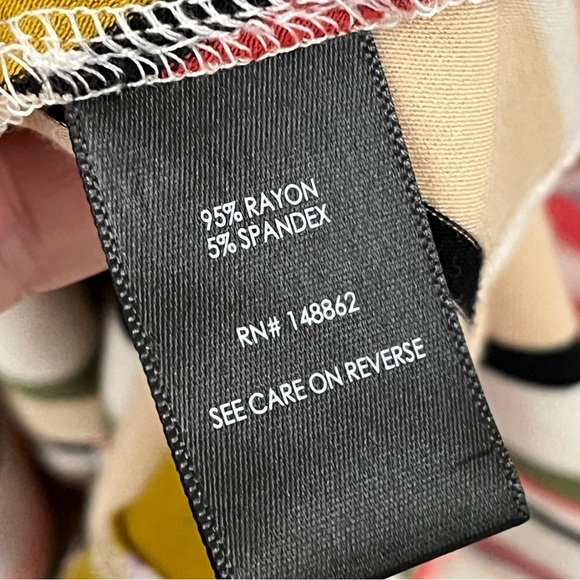 Torrid 3X Super Soft Knits Multicolor Rainbow 0207 Stripe Babydoll Shirtdress - Picture 8 of 12